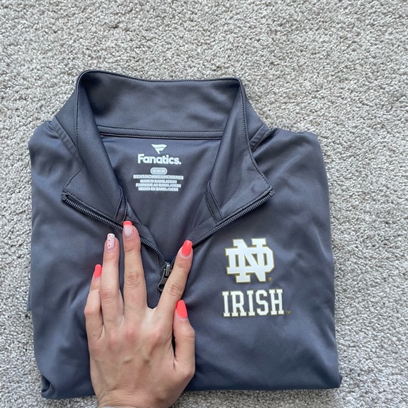 Notre Dame quarter zip - Picture 2 of 5